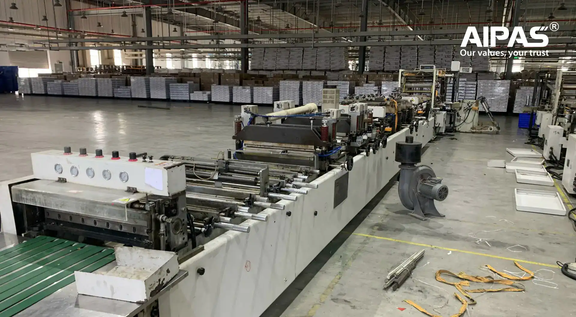 1. dây chuyền tự động sản xuất của Công ty AIPAS Việt Nam.